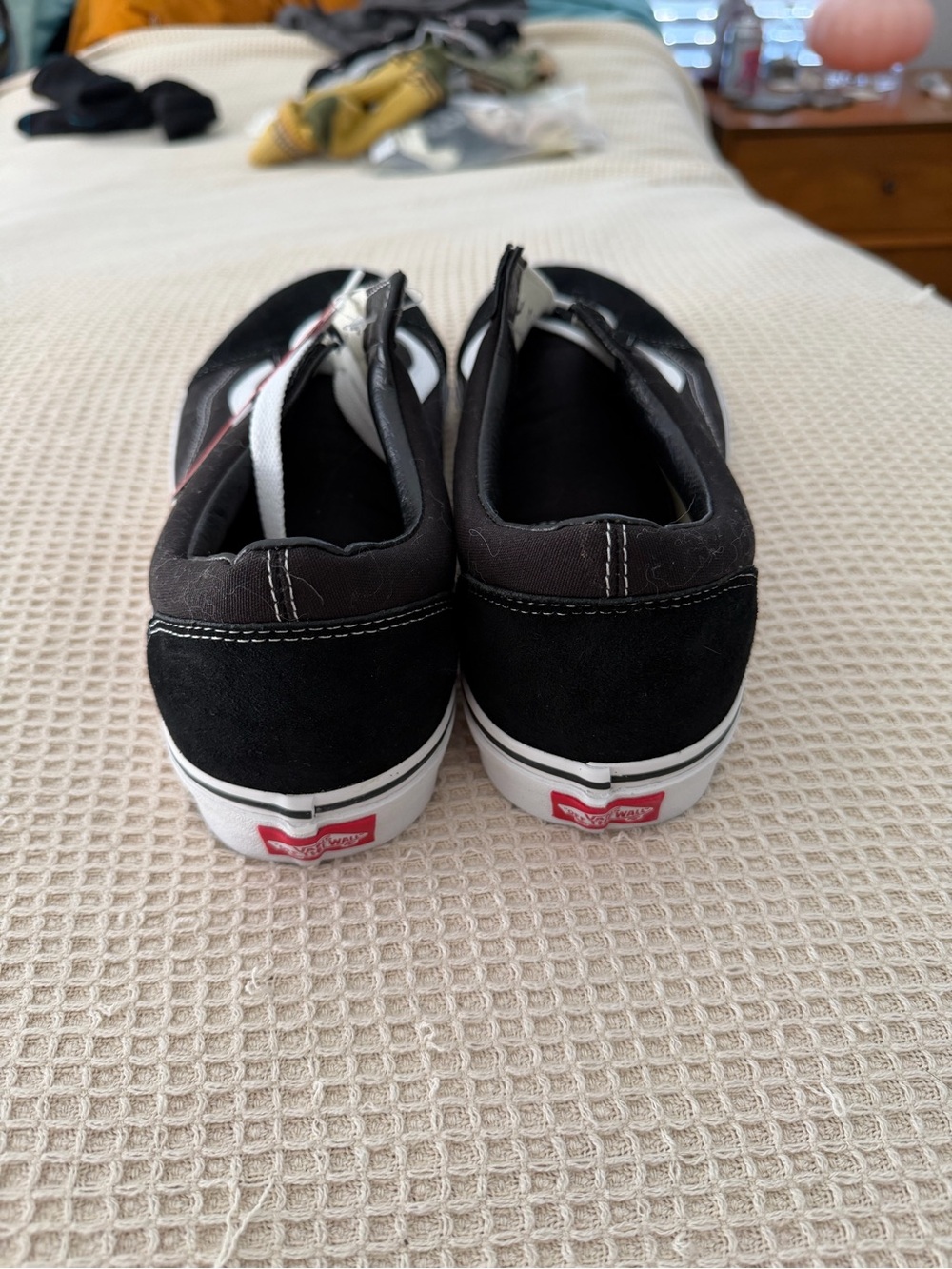 Vans Black/White Old School Sneaker - Picture 4 of 5